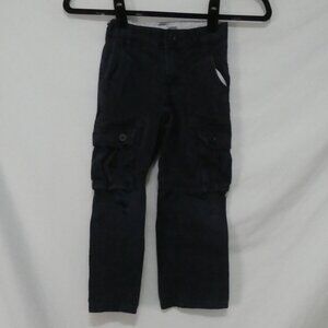 OLD NAVY size 5 regular Navy Blue Casual Cargo Pants Adjustable Inner Waistband